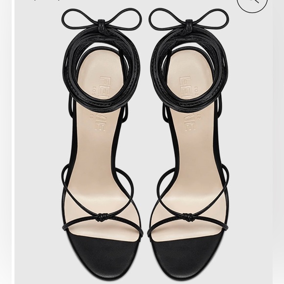 Femme La Athens Lace Up- Noir Heel size 37 US7 Never worn!! Brand new. - Picture 2 of 5